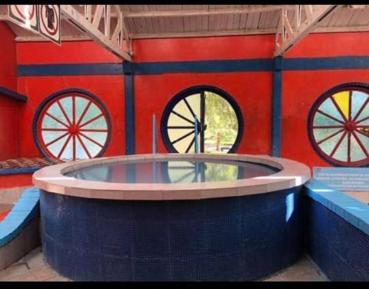 Hotel Y Balneario Ojo Caliente Камарго Экстерьер фото